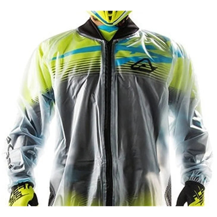 CASACO CHUVA ACERBIS PRO 3.0 TRANSPARENTE
