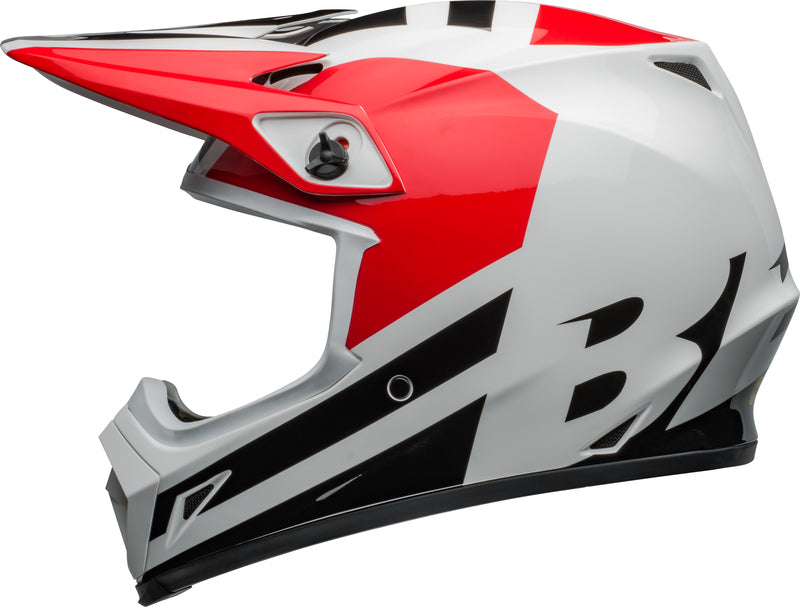 Capacete BELL MX-9 MIPS - Alter Ego Gloss - Vermelho