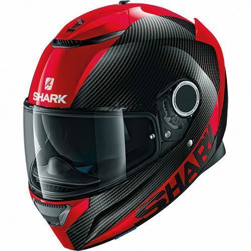 Capacete Shark Spartan Carbon Skin CARB/VERM (DRR)
