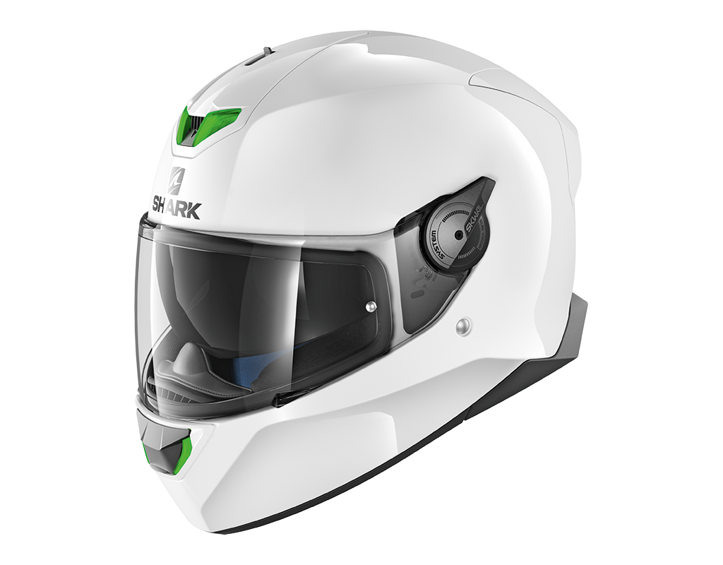 Capacete Shark Skwal 2 Blank Branco (WHU) -