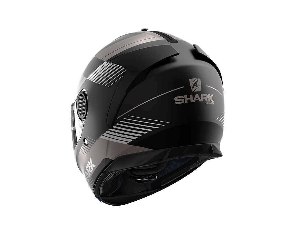 Capacete Shark Spartan Strad Mat PRT/ANT/PRATA (KAS)