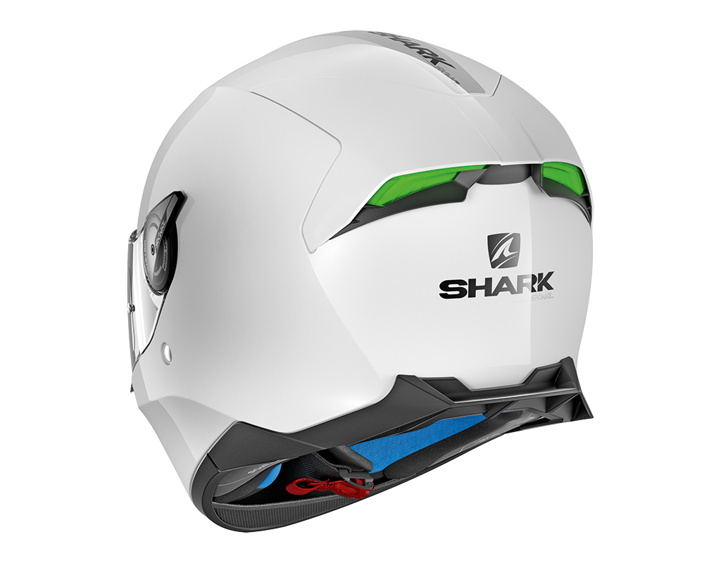 Capacete Shark Skwal 2 Blank Branco (WHU) -