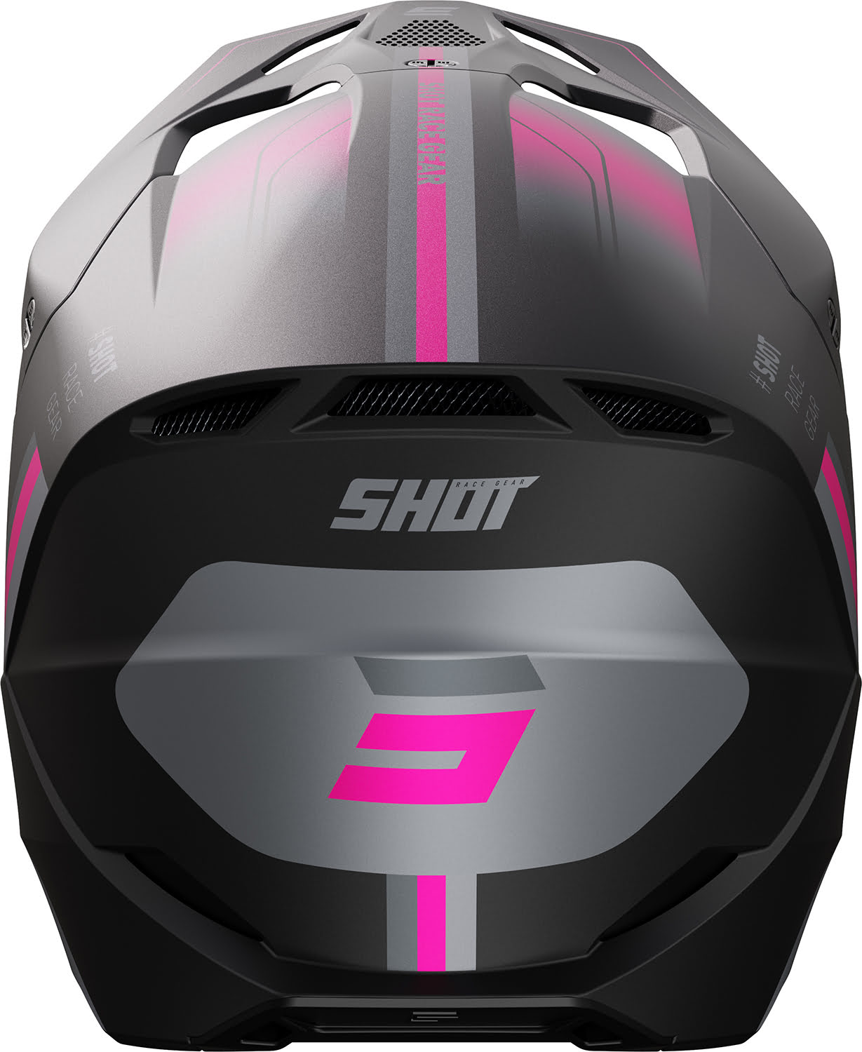 Capacete Furious AIM Rosa Mate Shot