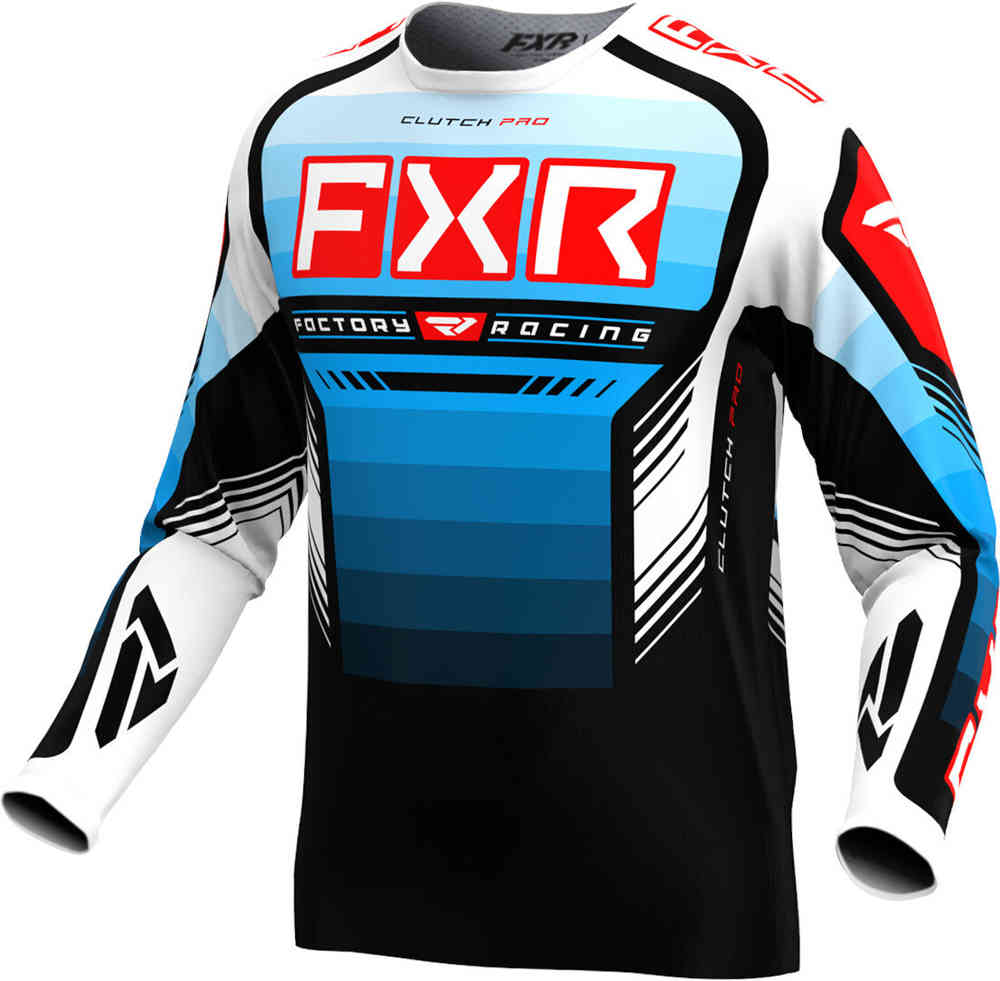 CAMISOLA FXR CLUTCH PRO 24 BLUE/RED/BLACK