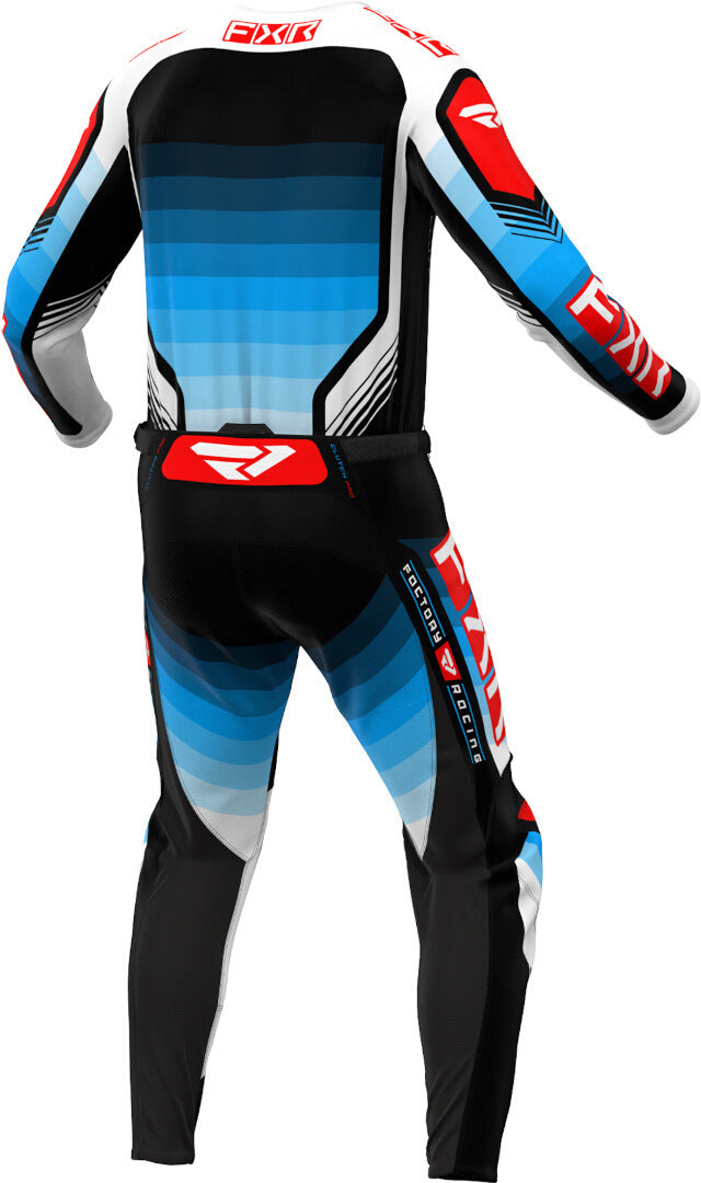 CAMISOLA FXR CLUTCH PRO 24 BLUE/RED/BLACK