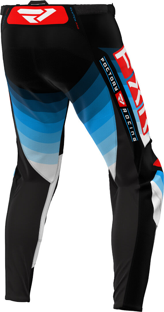 CALÇA FXR CLUTCH PRO 24 BLUE/RED/BLACK