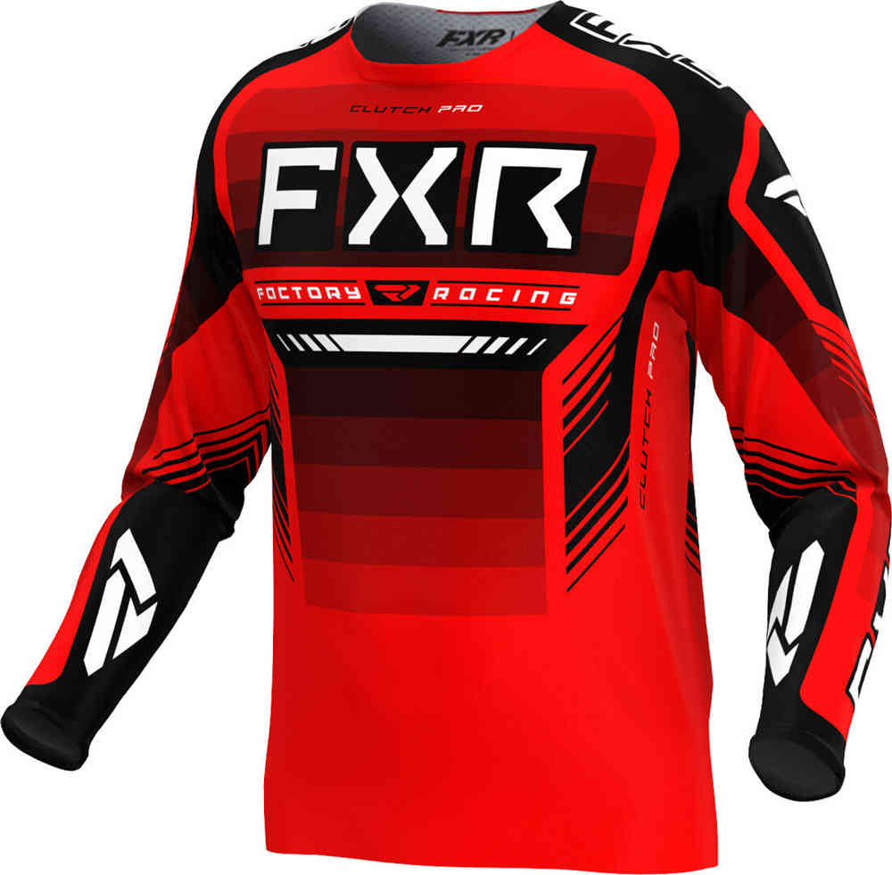 CAMISOLA FXR CLUTCH PRO 24 RED/BLACK