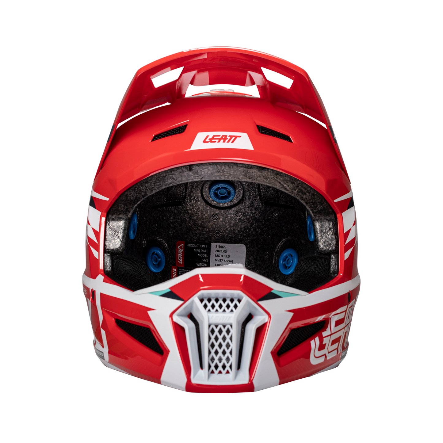 CAPACETE LEATT 3.5 V25 VERMELHO
