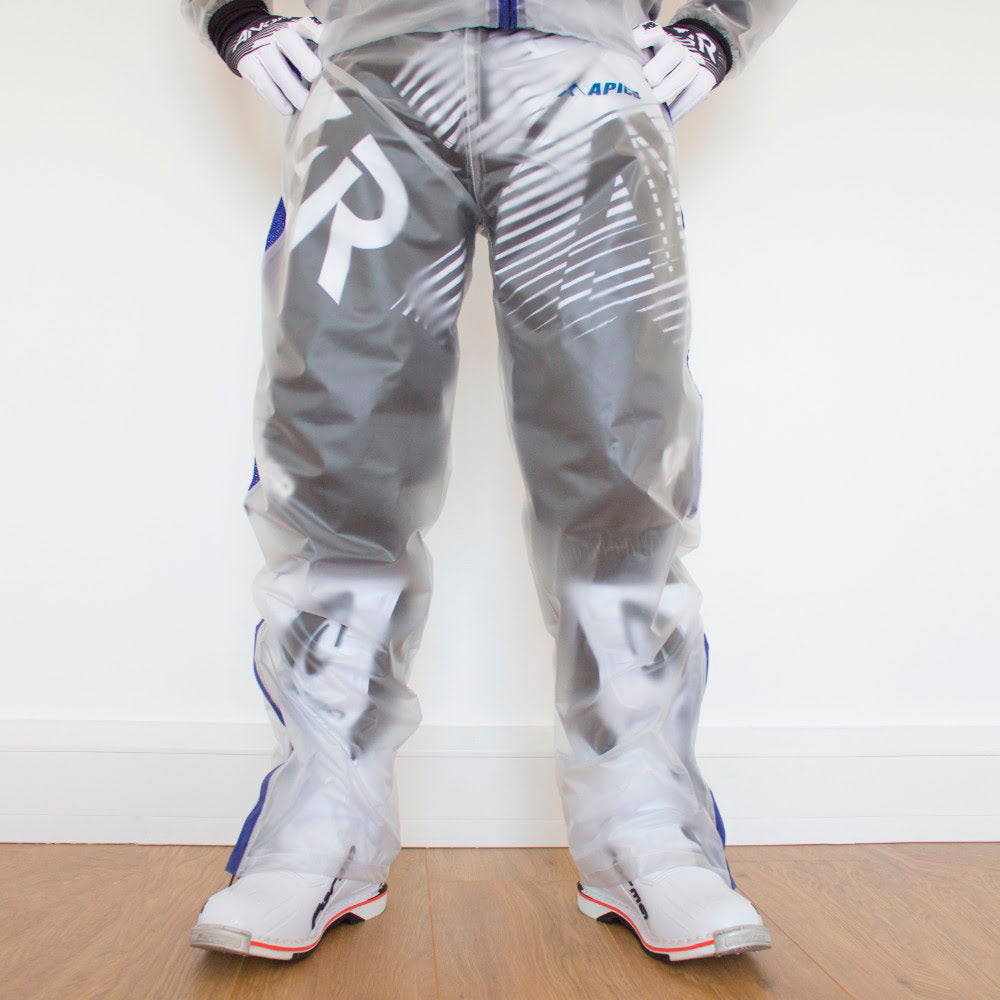 Calça Impermeavel Transparente / Azul APICO