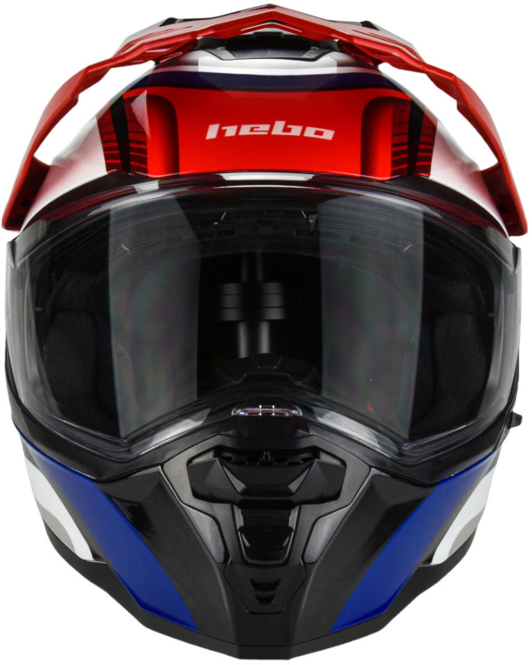 Capacete c/ Viseira XP-22 Panam Vermelho Hebo