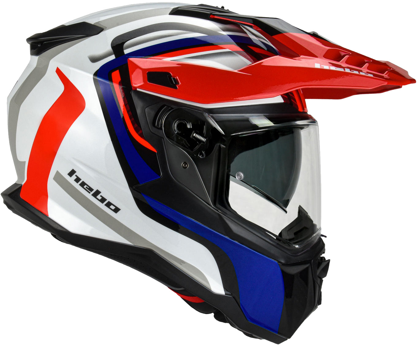 Capacete c/ Viseira XP-22 Panam Vermelho Hebo