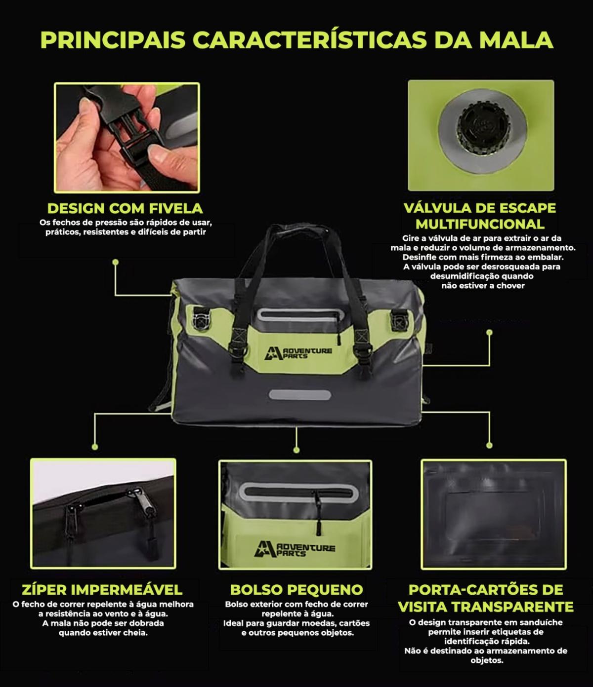 Mala 40L Adventure Parts