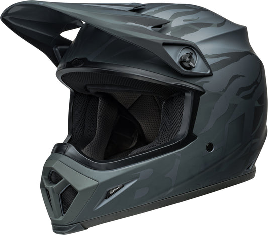 Capacete BELL MX-9 MIPS - Decay - Preto mate