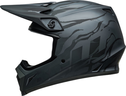 Capacete BELL MX-9 MIPS - Decay - Preto mate