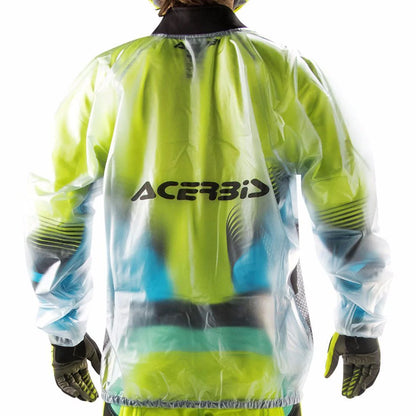 CASACO CHUVA ACERBIS PRO 3.0 TRANSPARENTE