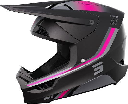 Capacete Furious AIM Rosa Mate Shot