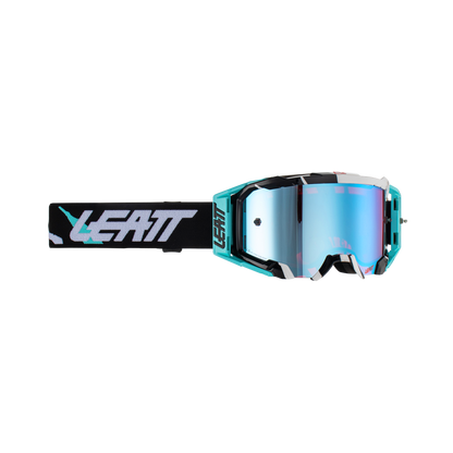 Oculos Leatt Velocity 5.5 Iriz Acid Tiger/Azu 26%