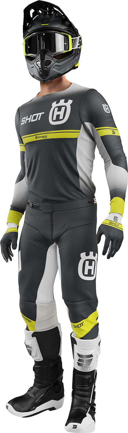 Equipamento AEROLITE HUSQVARNA Preto SHOT
