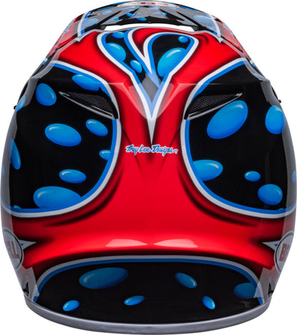 Capacete BELL MX-9 MIPS - McGrath Showtime 23 - Preto brilhante/Vermelho