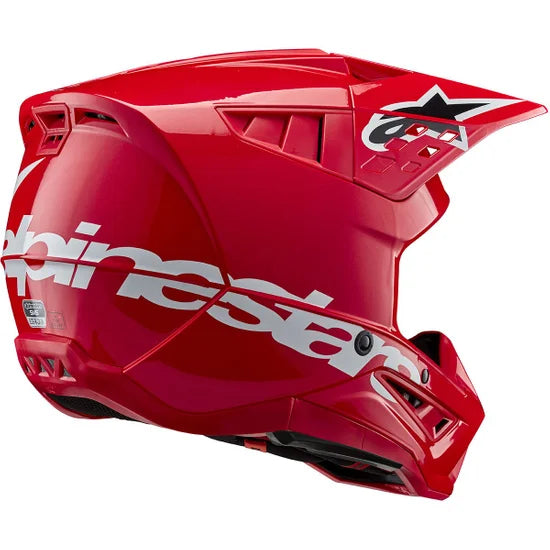 Alpinestar Capacete S-M5 Corp (ECE22.06) Vermelho Brilhante